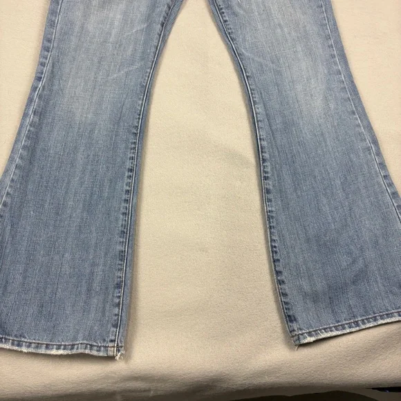 2000s Abercrombie & Fitch Low Rise Y2K Flare Leg Jeans - Picture 4 of 10